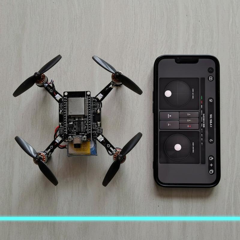 E1 ESP32 Open‑Source Mini Dron - Drone Kit Parts Included 评论和价格